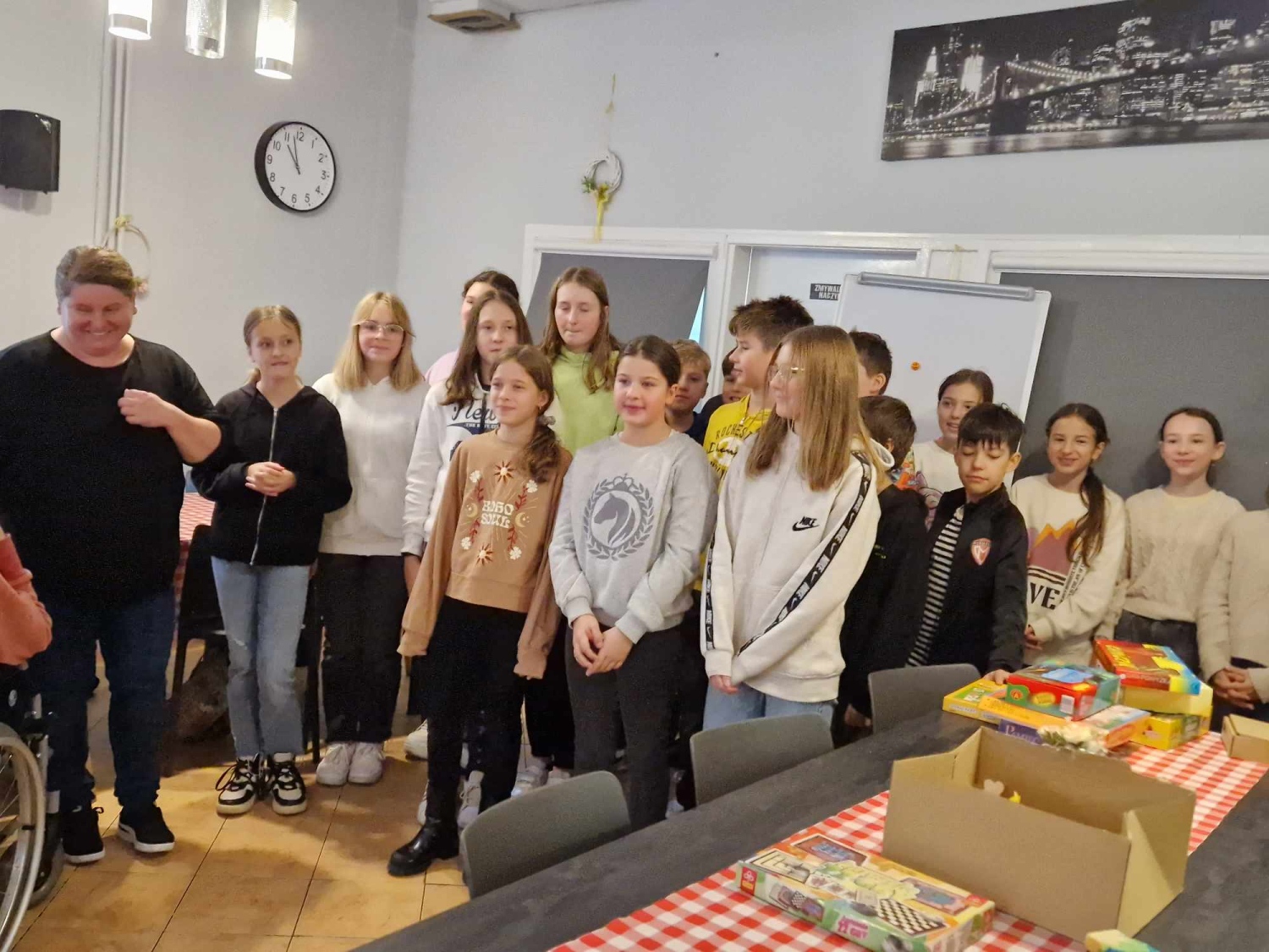 foto:Odwiedziny uczniów ze Szkoły Podstawowej nr 13